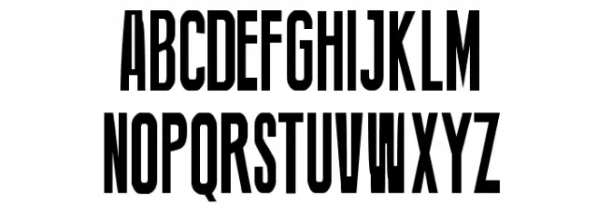 Thing Press Schriftart Groß