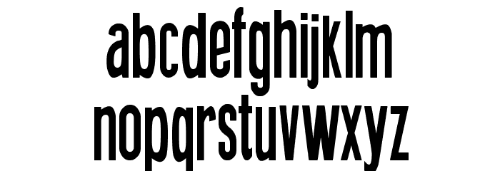 Thing Press Font LOWERCASE