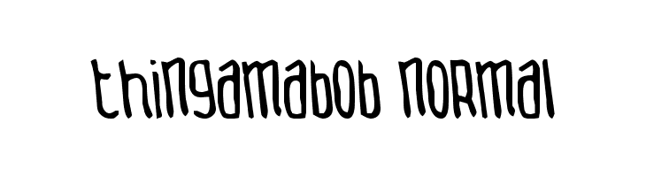 Thingamabob Normal Font