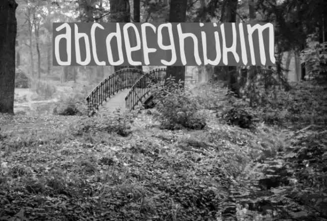 Thingamabob Normal Schriftart examples