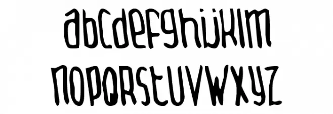 Thingamabob Normal Schriftart Kleinbuchstaben