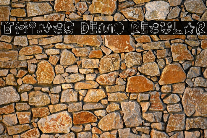 Things DEMO Regular Example 1