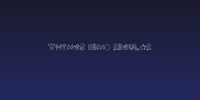 Things DEMO Regular Social Header