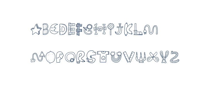 Things DEMO Regular Lowercase