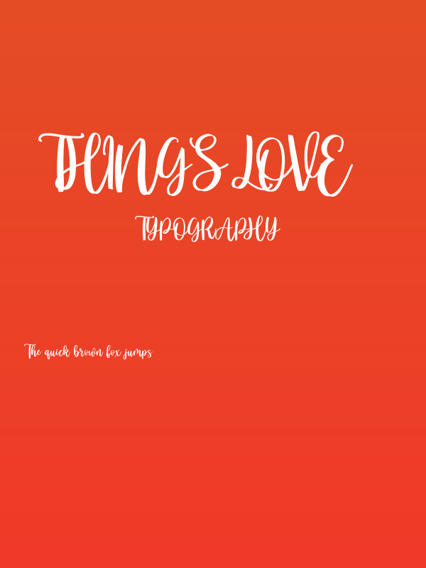 Things Love Poster