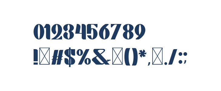 Think Bold Other Characters