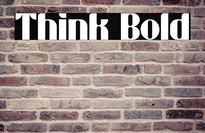 Think Bold Example 2