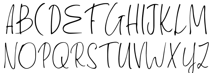 Think Cosmic Font UPPERCASE