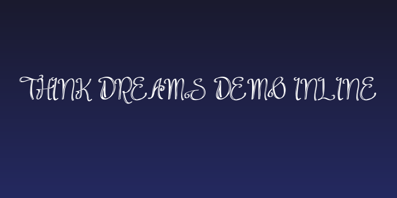 Think Dreams Demo Inline Social Header