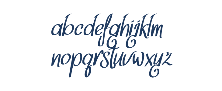 Think Dreams Demo Italic Lowercase