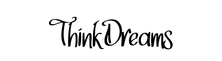 Think Dreams फ़ॉन्ट