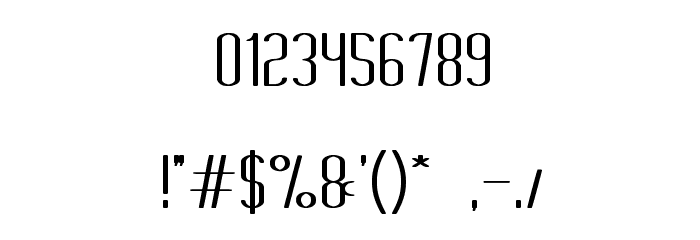 Think More for Solution Font OTHER CHARS