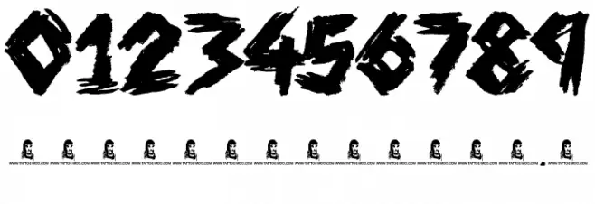 Think Nothing Font OTHER CHARS