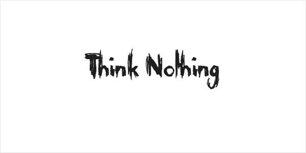 Think Nothing Logo