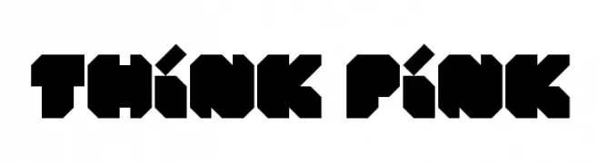 Think Pink  免费字体下载
