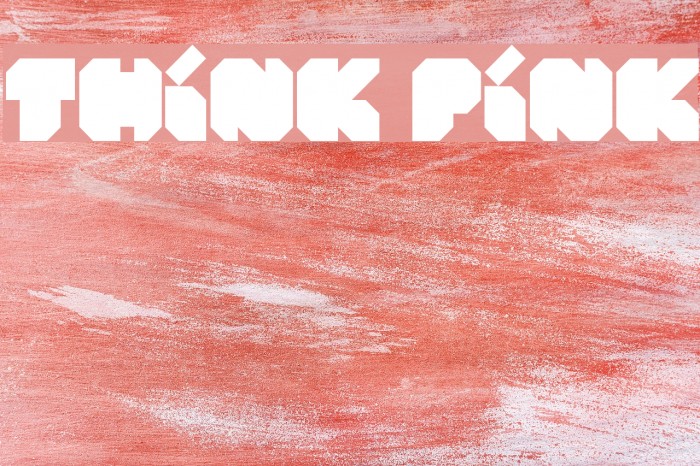 Think Pink Font Ffonts Net