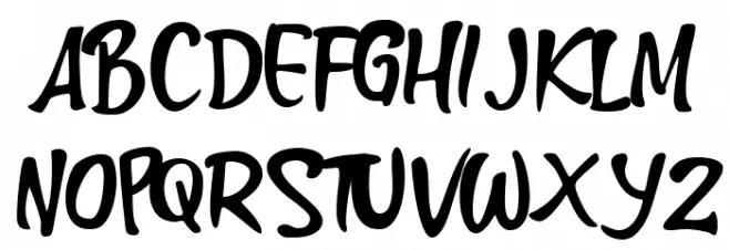 Think Smart Schriftart Groß