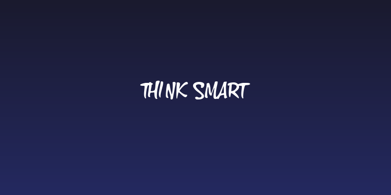 Think Smart Social Header