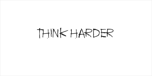Think harder Logo
