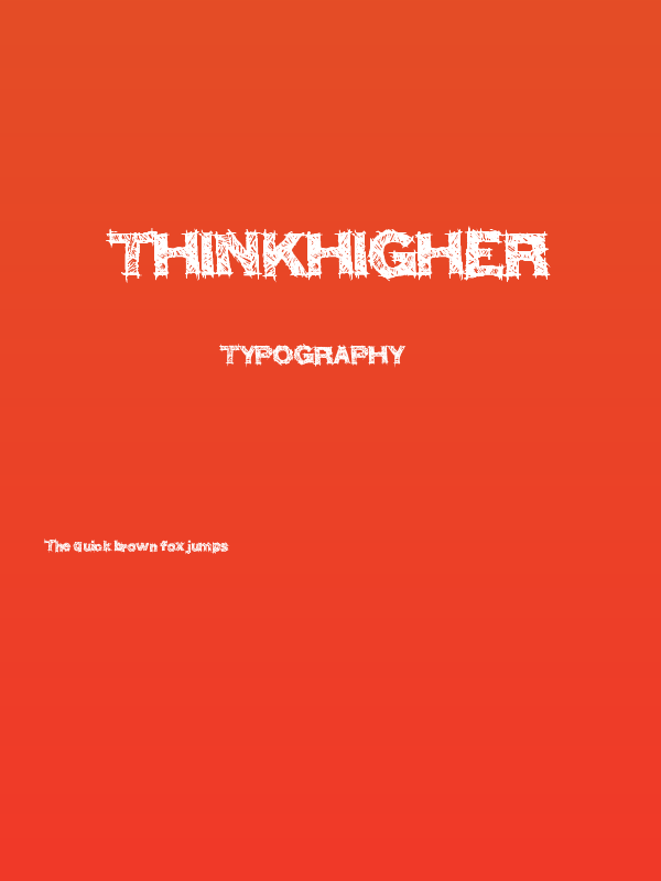 ThinkHigher Poster