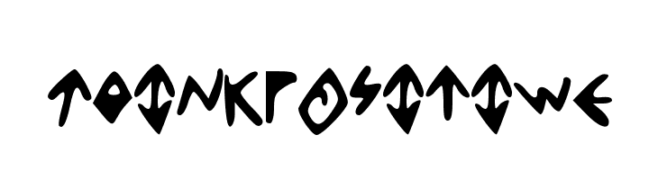 ThinkPositive Font