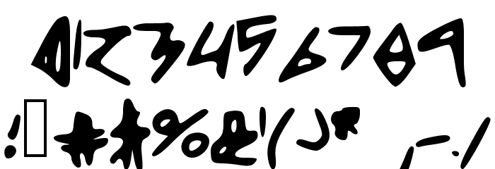 ThinkPositive Font OTHER CHARS