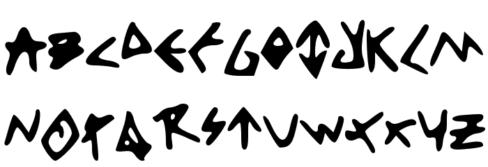 ThinkPositive Font LOWERCASE