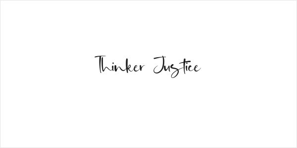 Thinker Justice Logo