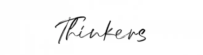 Thinkers  Fuentes Gratis Descargar