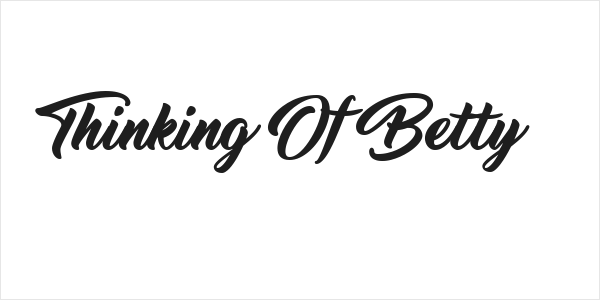 Thinking Of Betty Logo