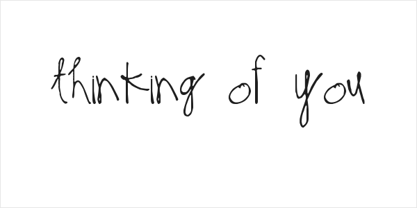 Thinking of You Logo