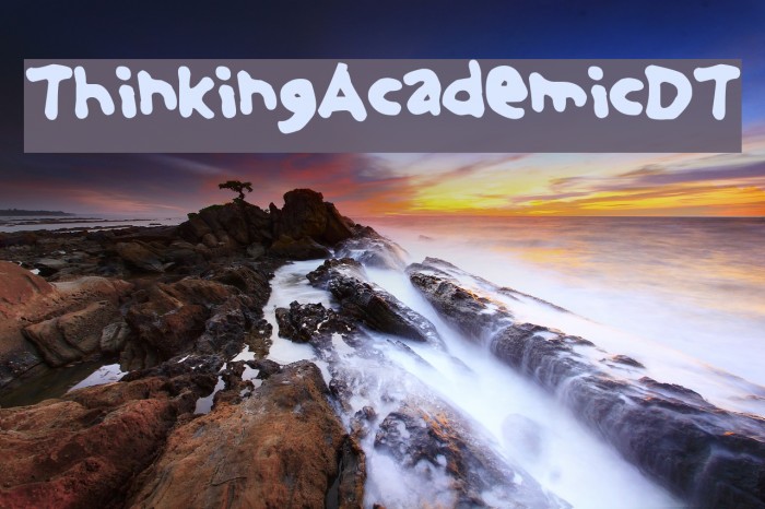 ThinkingAcademicDT Fonte examples