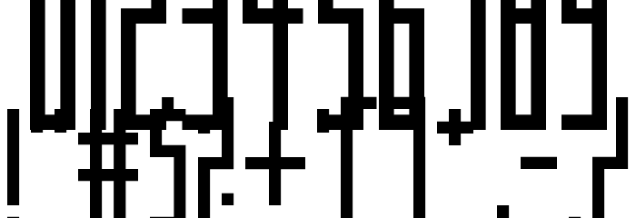 Thinman Regular Font OTHER CHARS