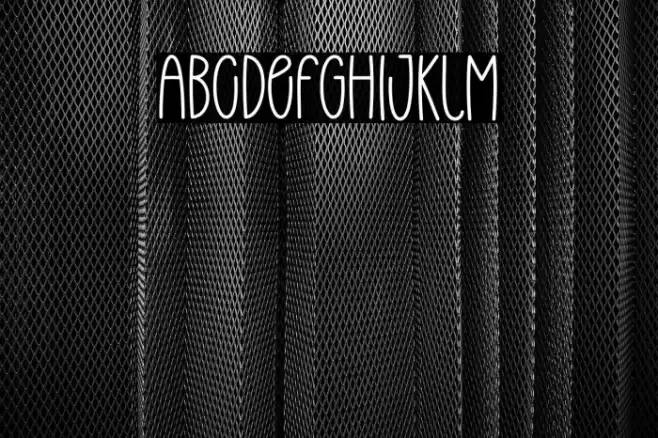 Thinner Quality Font examples