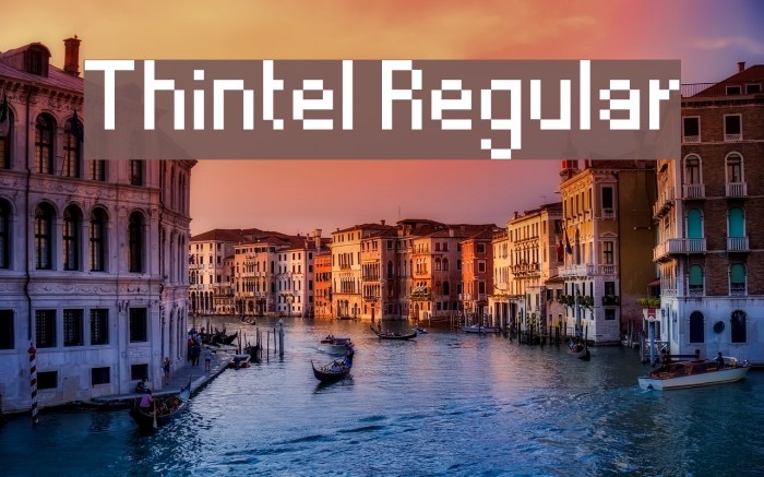 Thintel Regular Example 2