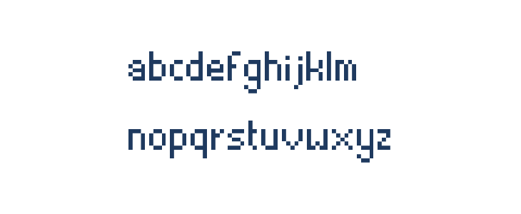 Thintel Regular Lowercase