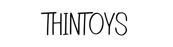Thintoys  font caratteri gratis