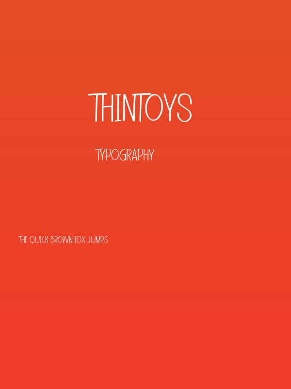 Thintoys Poster