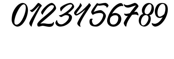 Thipe Typeface Regular DEMO Font OTHER CHARS