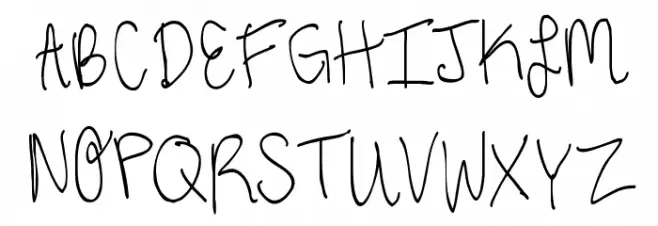 Third Grade Handwriting Polices MAJUSCULES