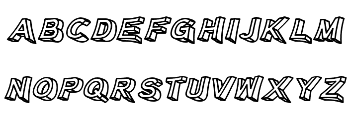 Third Street Font LOWERCASE