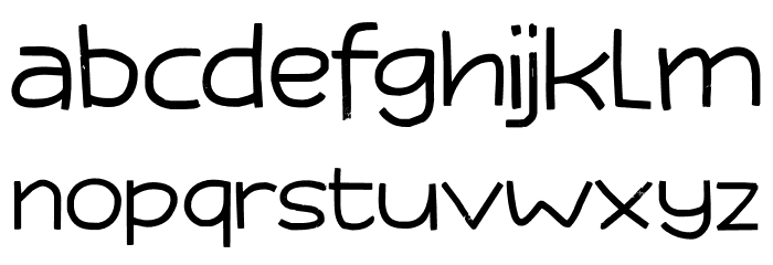 Third Time Lucky DEMO Regular Font LOWERCASE
