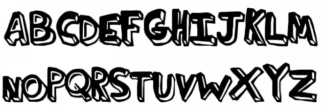 ThirdHand-solid خط أحرف صغيرة