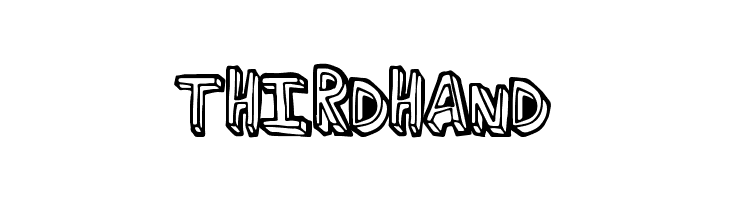 ThirdHand  Frei Schriftart Herunterladen