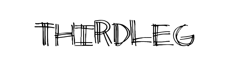ThirdLeg  font caratteri gratis
