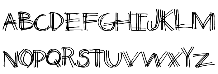ThirdLeg Font LOWERCASE