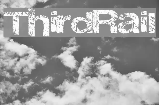 ThirdRail Font examples