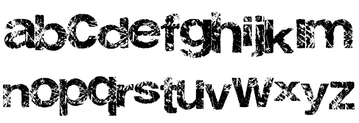 ThirdRail Font LOWERCASE