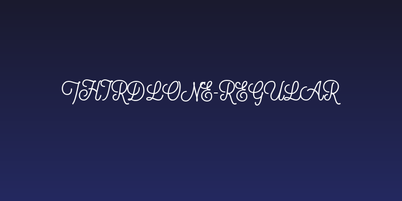 Thirdlone-Regular Social Header