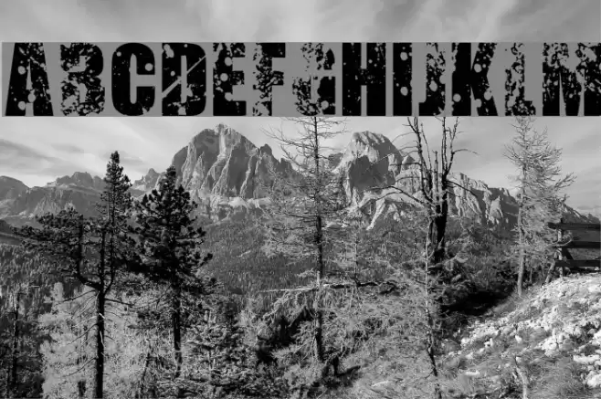 Thirsty for Souls Font examples